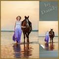 Шаблон для девушки - Босиком по воде с конем