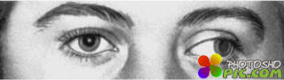 Коррекция глаз с помощью фотошопа 