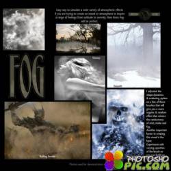 Кисти для фотошопа - Густой туман