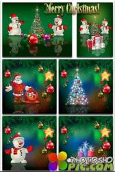 Новогодние фоны-Новогодние композиции.5 часть/Christmas backgrounds-Christmas composition.Part 5 