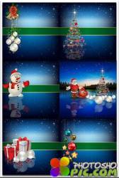 Новогодние фоны-Новогодние композиции.11 часть/Christmas backgrounds-Christmas composition.Part 11  