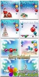 Новогодние фоны-Новогодние композиции.3 часть/Christmas backgrounds-Christmas composition.Part 3  