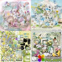 Scrap set - Pastel Easter / Eggs&#039;tra Cute Easter / Easter Day / Spring Festivities